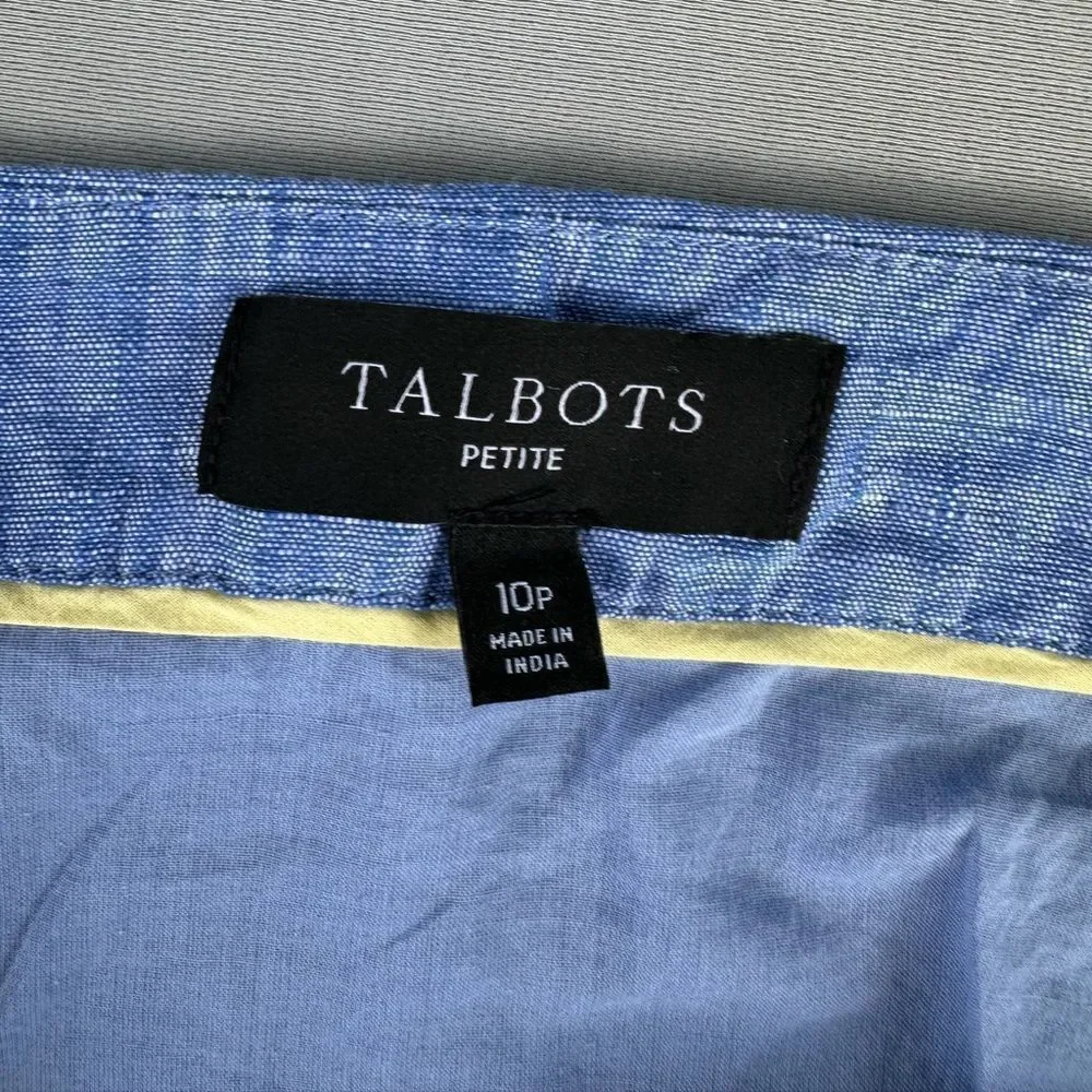 5 for $45  Talbots Skirt Embroidered A Line Women Size 10P